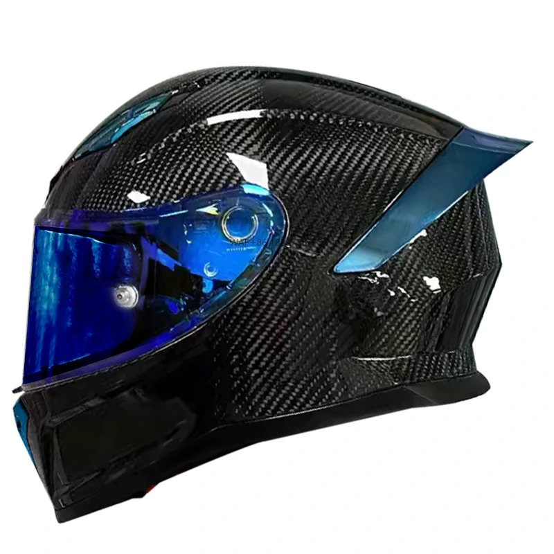 Carbon Fiber Lightweight Motorcycle Helmet - High-performance racehelm van koolstofvezel, lichtgewicht en
