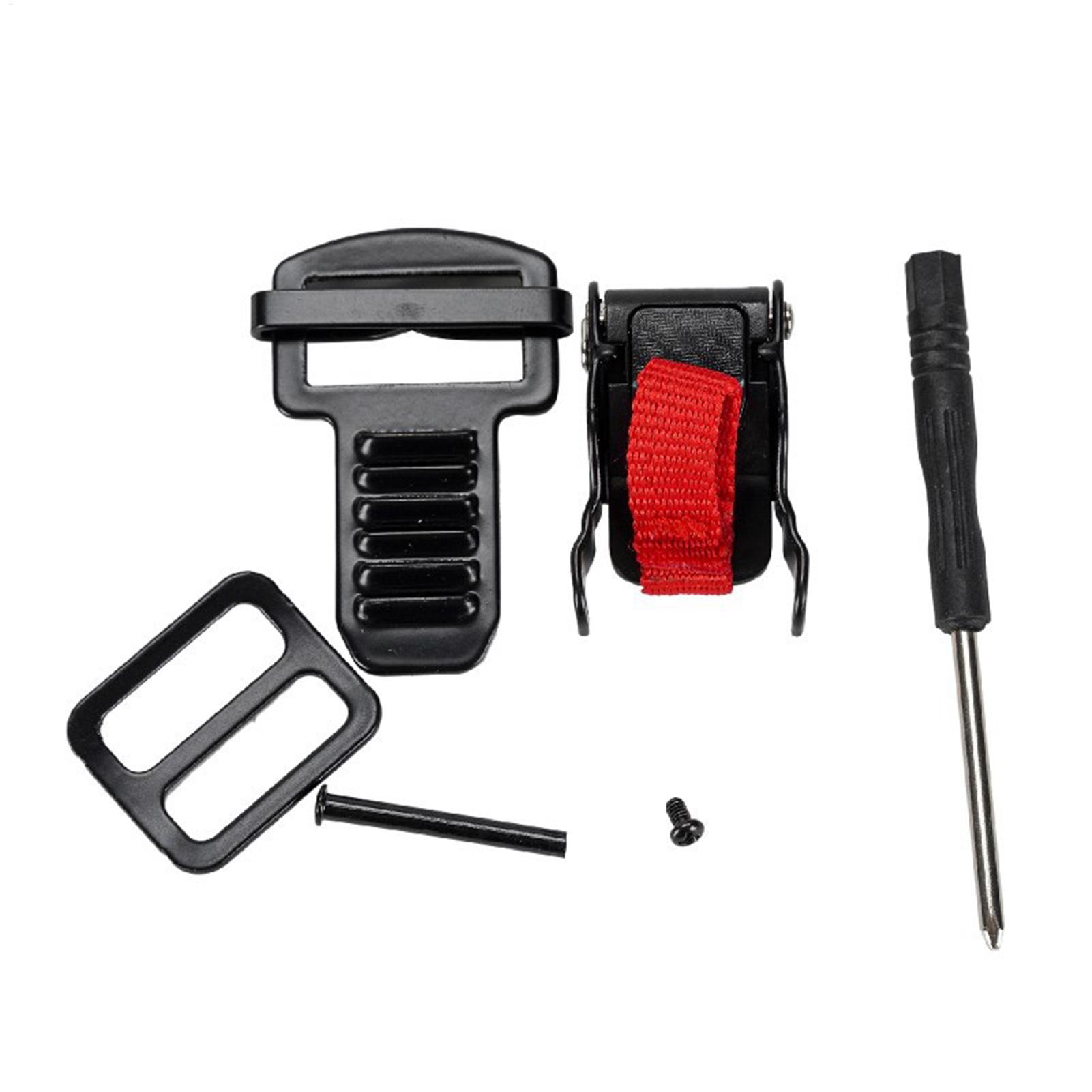 Quick Release Buckle Motorcycle Helmet - Motorhelmen Snelsluiting Dubbele D-gesp Veilige snelsluiting