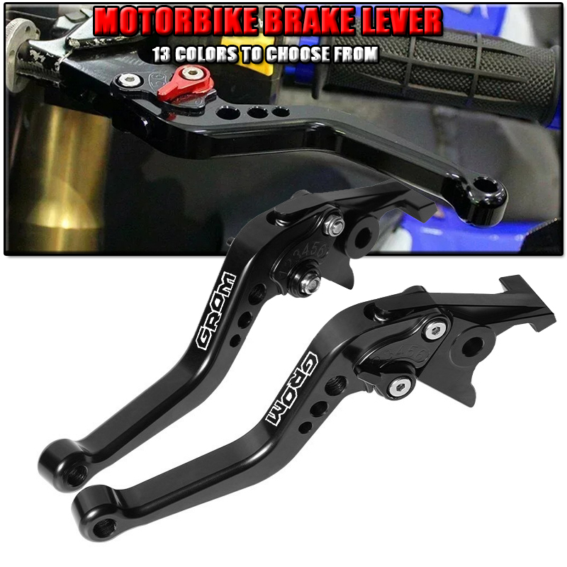 Cnc Aluminum Adjustable Brake Clutch Levers - Voor GROM MSX125 MSX125 2014-2017 Motorfiets
