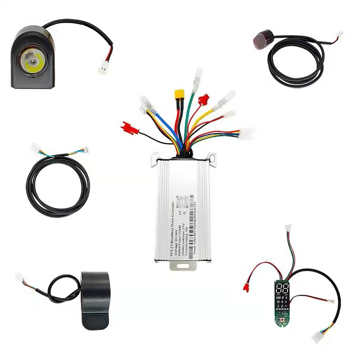 Scooter Parts - Elektrische Scooter YFS-Z1 Borstelloze Motorregelaar 36V15A