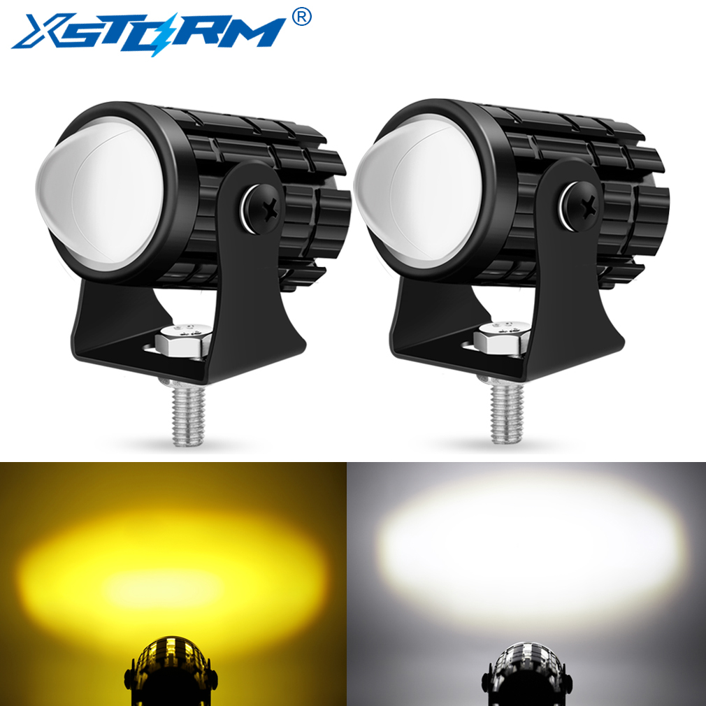 Universal Motorcycle Led Headlight Projector - Universele Motorfiets Led Koplamp Projector Lens