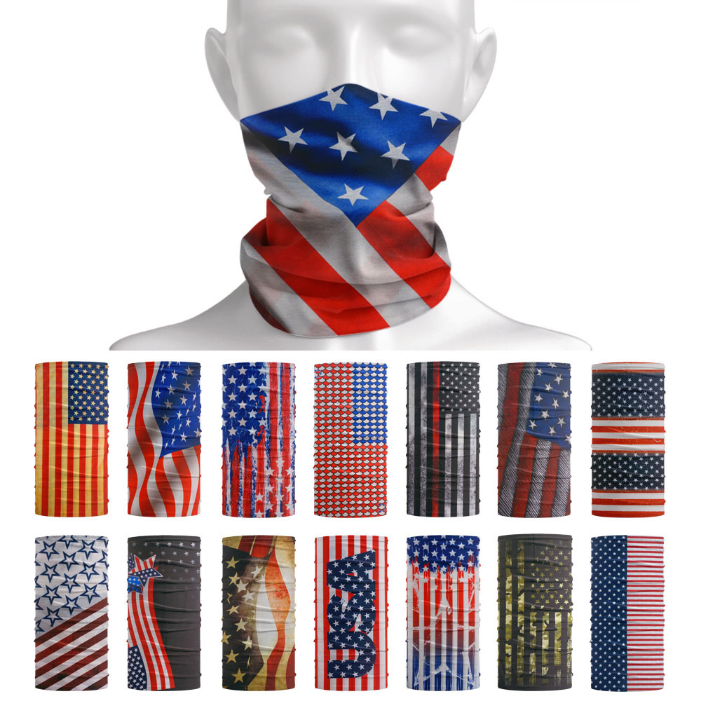 Usa Vlag Patroon Zon Bescherme - Riding Gear recensie en prijs