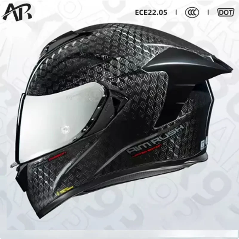 AR 12K Koolstofvezel Motorhelm - Carbon Fiber Lightweight Motorcycle Helmet recensie en prijs