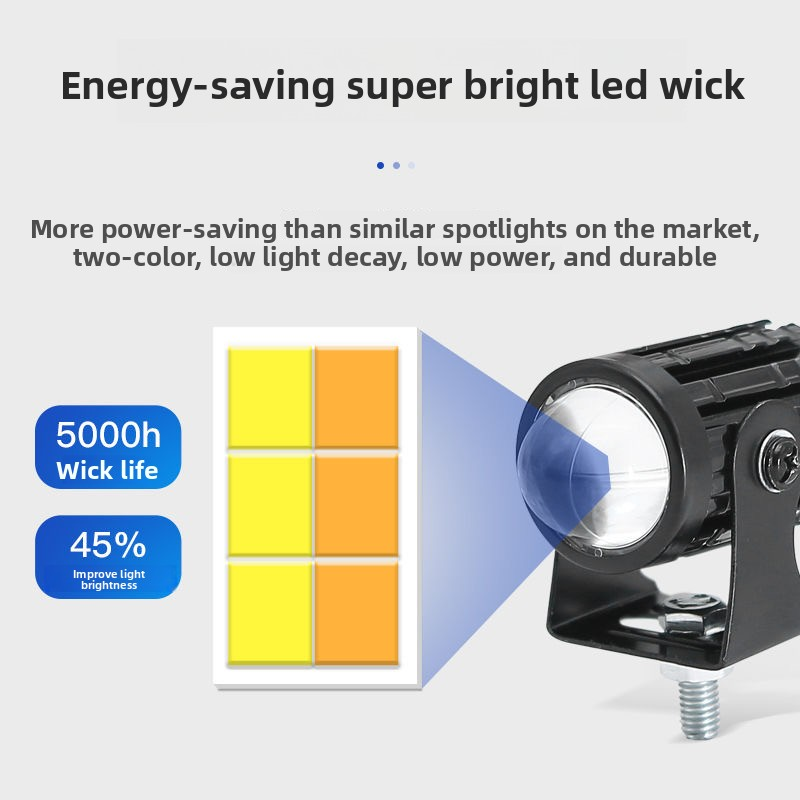 1PCS/2PCS 100W 30000LM Univers - Universal Motorcycle Led Headlight Projector recensie en prijs
