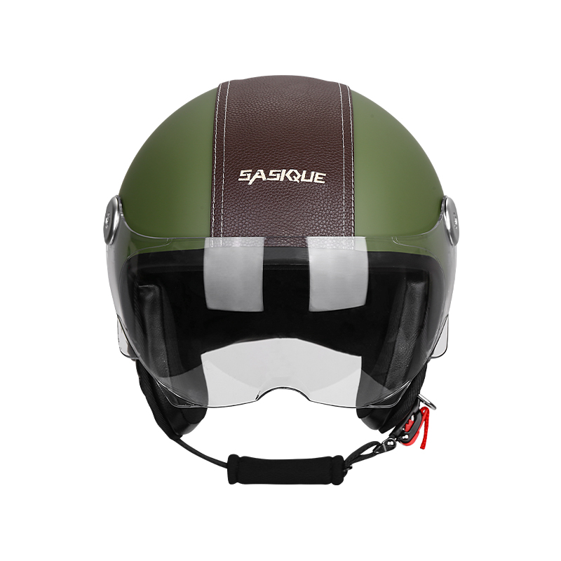 Vintage 3/4 open face motorhel - Vintage Open Face Retro Helmet recensie en prijs