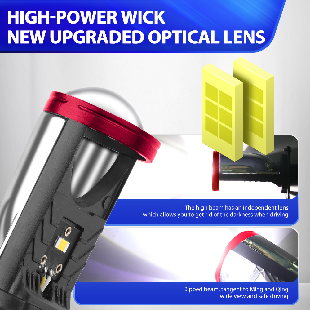 Voor Kawasaki Zg1400 Concours  - Universal Motorcycle Led Headlight Projector recensie en prijs