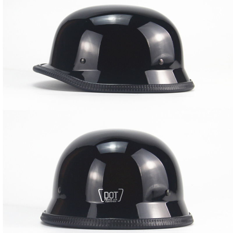Vintage motorfiets kruiser hel - Vintage Open Face Retro Helmet recensie en prijs