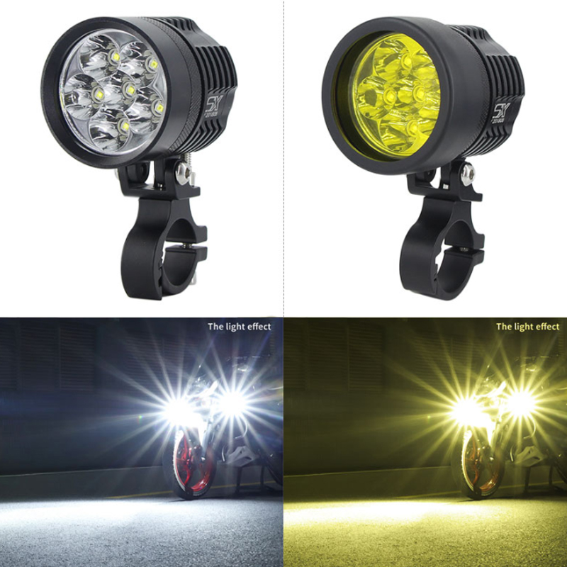 2 Stuks Universele L6X Koplamp - Universal Motorcycle Led Headlight Projector recensie en prijs