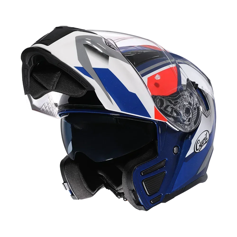 Modulaire opklapbare integraal - Modular Flip Up Motorcycle Helmet Dot Approved recensie en prijs