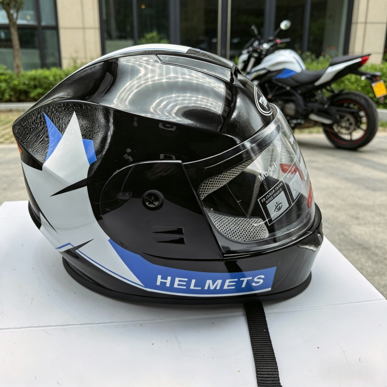 Volledige gezichtsmotorhelm me - Dual Visor Motorcycle Racing Helmet recensie en prijs