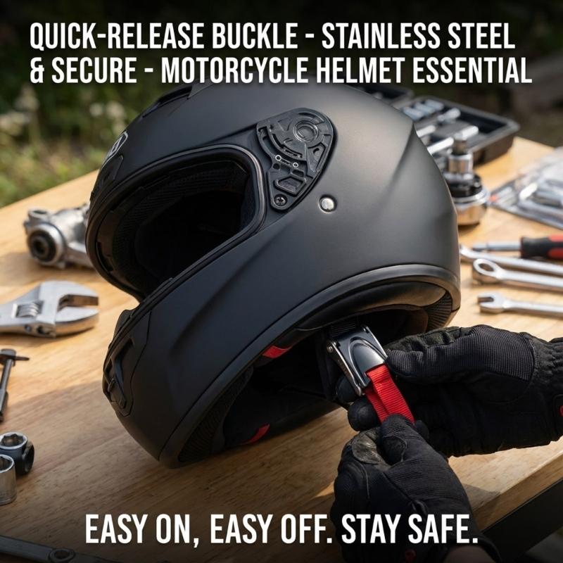 G7NA roestvrij ABS motorhelmen - Quick Release Buckle Motorcycle Helmet recensie en prijs
