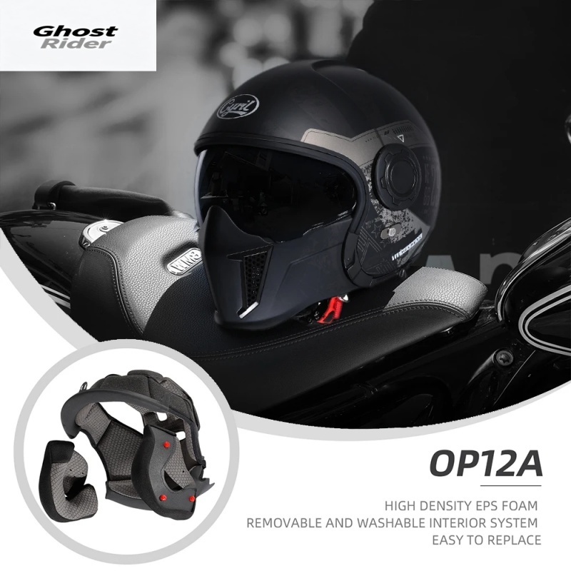 OP12A Modulaire Motorhelm, Dub - Quick Release Buckle Motorcycle Helmet recensie en prijs