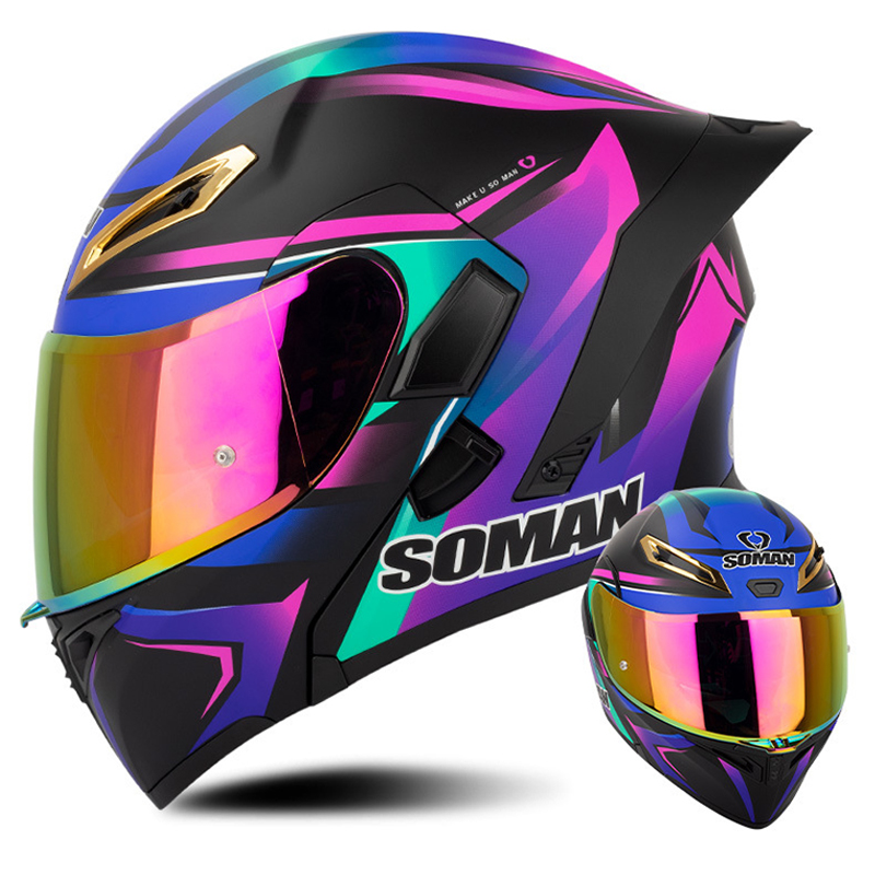 Dot Goedgekeurde Mannen Motorh - Modular Flip Up Motorcycle Helmet Dot Approved recensie en prijs