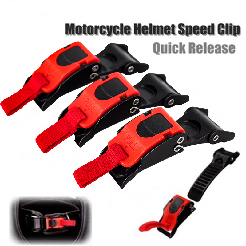 6 stuks motorhelmgesp snelklem - Quick Release Buckle Motorcycle Helmet recensie en prijs