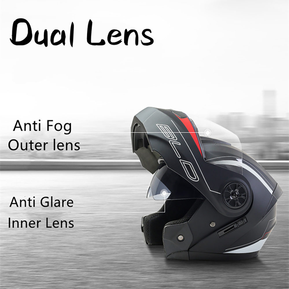 Modulaire Motorhelm Dual Lens  - Motorcycle Helmet Inner Sun Visor Lens recensie en prijs