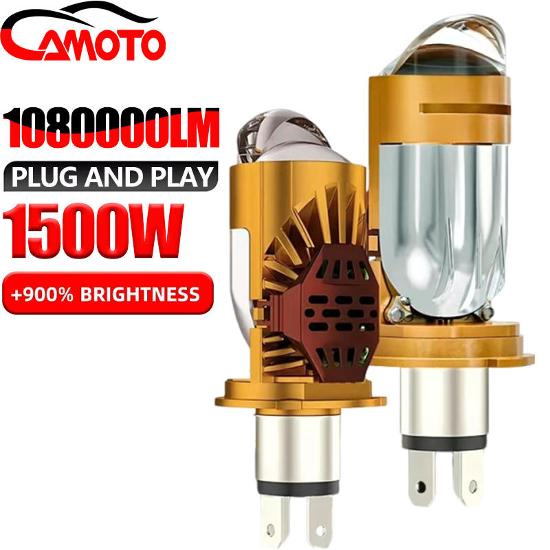 CAMOTO Bi LED-lensprojector H4 - Universal Motorcycle Led Headlight Projector recensie en prijs