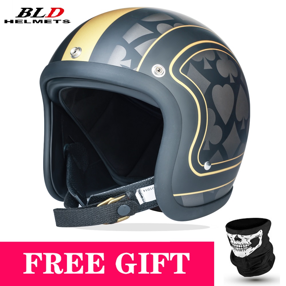 Laag Profiel Japan Korea Stijl - Vintage Open Face Retro Helmet recensie en prijs