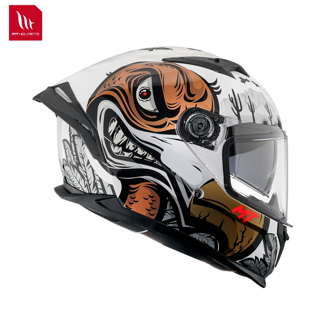 Nieuwe Motorhelm Sharp 5-sterr - Dual Visor Motorcycle Racing Helmet recensie en prijs