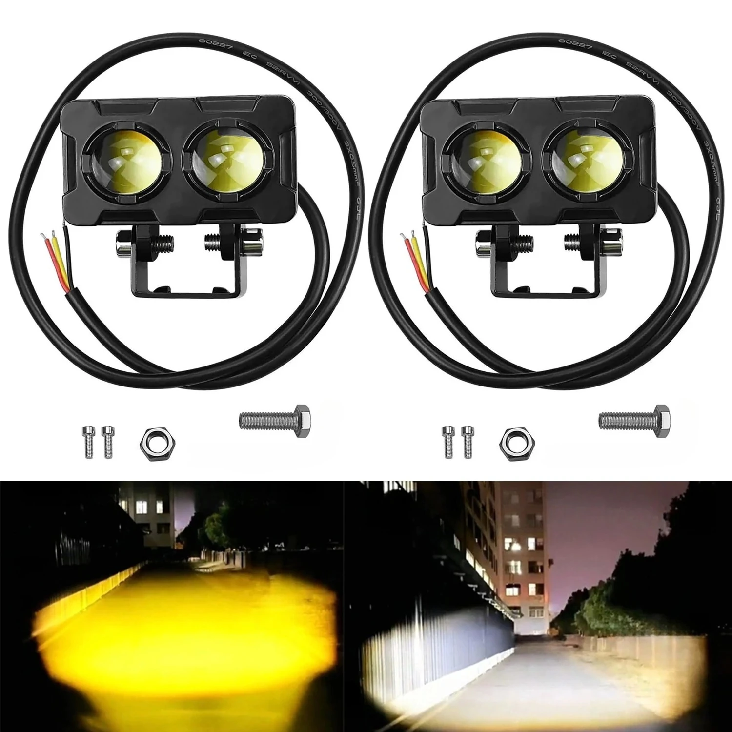 1/2 Stuks Motorfiets Led Mistl - Atv Parts recensie en prijs