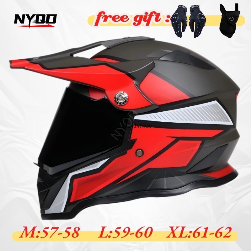 Motorhelm met dubbele vizier,  - Modular Flip Up Motorcycle Helmet Dot Approved recensie en prijs