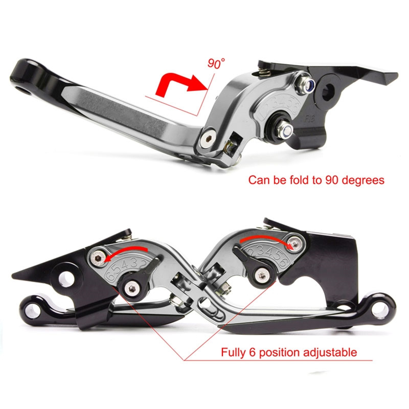 Voor MT-07 FZ-07 MT 07 FZ07 MT - Cnc Aluminum Adjustable Brake Clutch Levers recensie en prijs