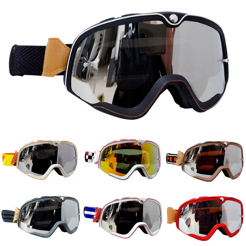 Retro motorcrossbril MX off-ro - Off Road Motocross Helmet Goggles Set recensie en prijs