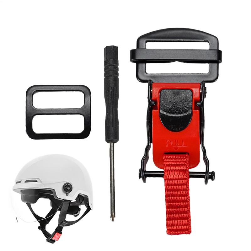 Motorhelmgesp Kunststof en alu - Quick Release Buckle Motorcycle Helmet recensie en prijs