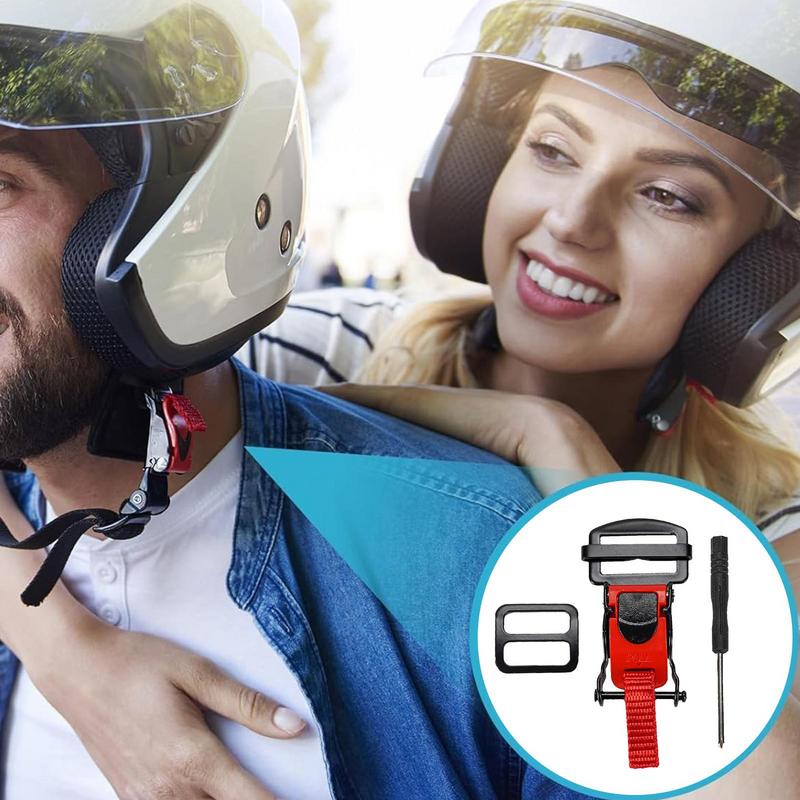 Motorhelmgesp Kunststof en alu - Quick Release Buckle Motorcycle Helmet recensie en prijs