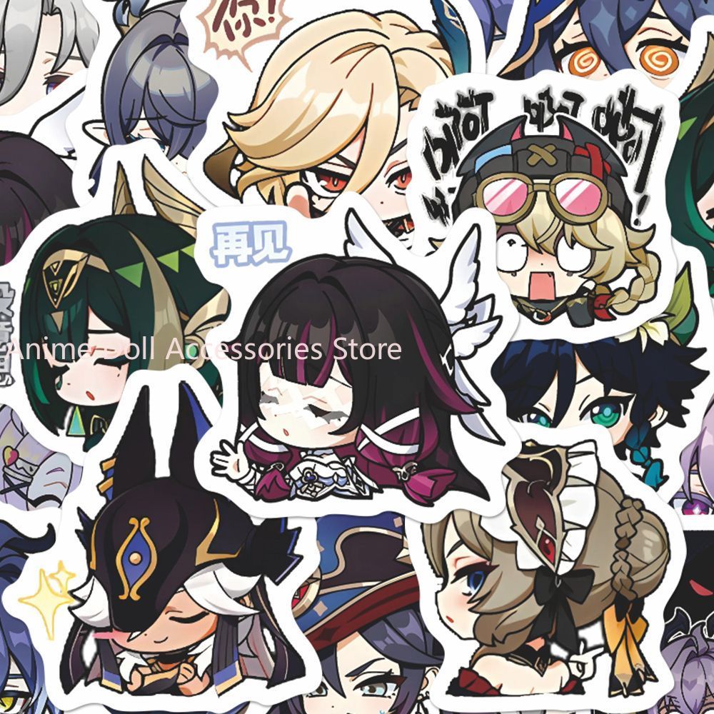64PCS Genshin Impact Moon Maid - Motorcycle Helmets recensie en prijs